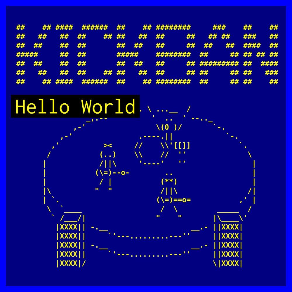 Hello World 🍄 KICKBAN